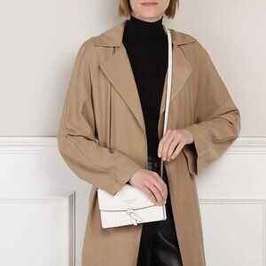 Kate Spade Knott Cream/‎ Light Beige Pebbled Leather Crossbody Bag- Like New